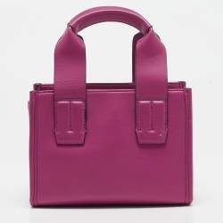 DKNY Hot Pink Leather Crossbody Bag