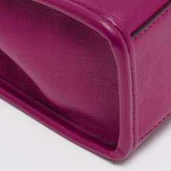 DKNY Hot Pink Leather Crossbody Bag