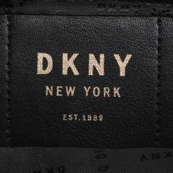 DKNY Burgundy Leather Satchel