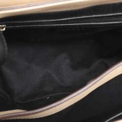 Dkny Tricolor Leather Top Handle Bag