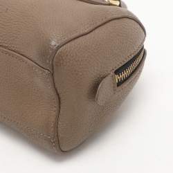 Pre Owned Dkny Beige Leather Satchel