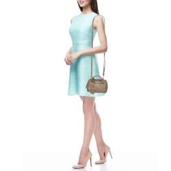 Pre Owned Dkny Beige Leather Satchel