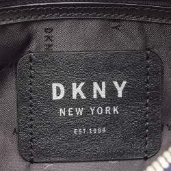 Pre Owned DKNY Blue Denim Abby Camera Crossbody Bag