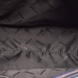 Pre Owned DKNY Blue Leather Bryant Park Chain Tote