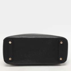Pre Owned DKNY Black Textured Leather Paige Tote