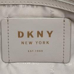 Dkny Blue Leather Bryant Crossbody Bag