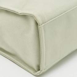 DKNY Mint Green Canvas Medium Noa Tote