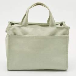 DKNY Mint Green Canvas Medium Noa Tote