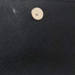 Pre Owned DKNY Black Leather Bryant Park Crossbody Bag
