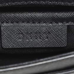 Pre Owned DKNY Black Leather Bryant Park Crossbody Bag