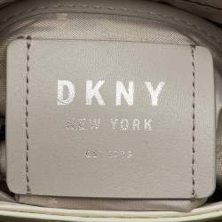 DKNY Multicolor Leather Butterflys Embellished Paige Satchel