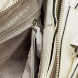DKNY Multicolor Leather Butterflys Embellished Paige Satchel