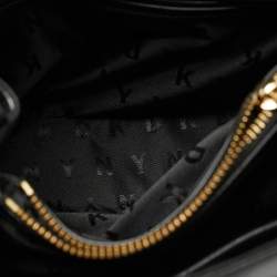 Pre Owned DKNY Black Leather Bryant Park Bucket Bag