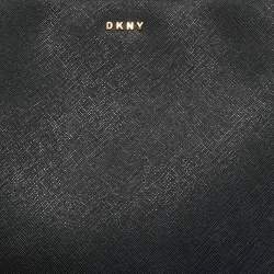 Pre Owned DKNY Black Leather Bryant Park Bucket Bag