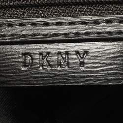 DKNY Brown Textured Leather Bryant Tote