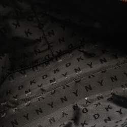 DKNY Brown Textured Leather Bryant Tote