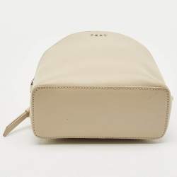 Pre Owned DKNY Off Leather Mini Bryant Backpack Crossbody Bag