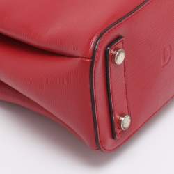 Pre Owned DKNY Red Leather Paige Tote
