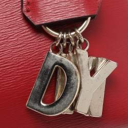 Pre Owned DKNY Red Leather Paige Tote