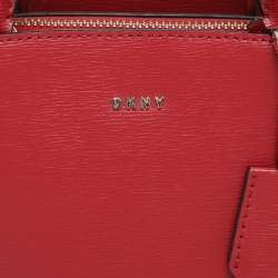 Pre Owned DKNY Red Leather Paige Tote