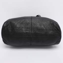 Pre Owned Dkny Black Leather Satchel