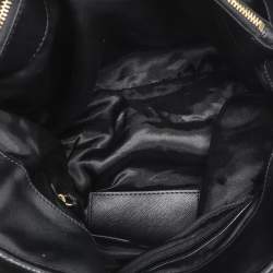 Pre Owned Dkny Black Leather Satchel