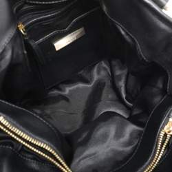 Pre Owned Dkny Black Leather Satchel