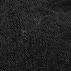 Pre Owned DKNY Black Canvas and Leather Satchel