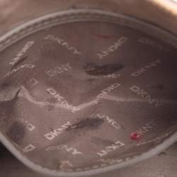 Pre Owned DKNY Pink Leather Shoulder Bag