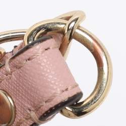 Pre Owned DKNY Pink Leather Shoulder Bag