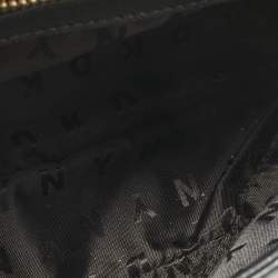 Pre Owned DKNY Black Leather Bryant Park Bucket Bag