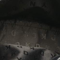 Pre Owned DKNY Black Leather Bryant Park Bucket Bag