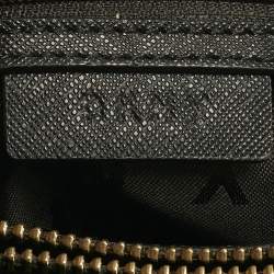 Pre Owned DKNY Black Leather Bryant Park Bucket Bag