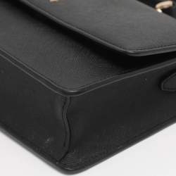 Pre Owned Dkny Black Leather Crossbody Bag