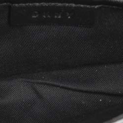 Pre Owned Dkny Black Leather Crossbody Bag