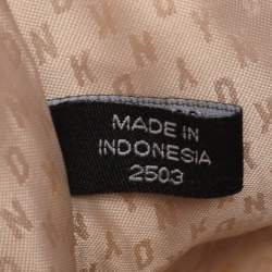 Pre Owned Dkny Brown Leather Satchel