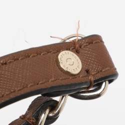 Pre Owned Dkny Brown Leather Satchel