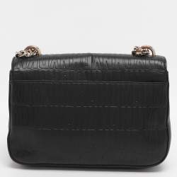 Pre Owned Dkny Black Leather Sina Shoulder Bag