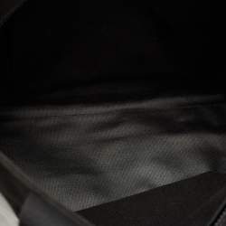 Pre Owned Dkny Black Canvas Logo Tote