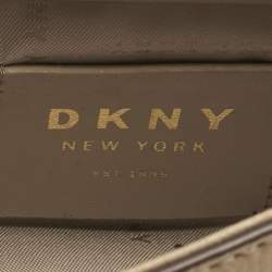 Pre Owned Dkny Beige Leather Elissa Crossbody Bag