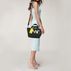 Pre Owned DKNY Black Canvas Small Brady Crossbody Bag