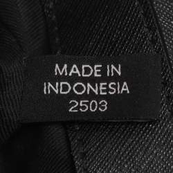 Pre Owned DKNY Black Leather Bryant Park Pocket Crossbody Bag