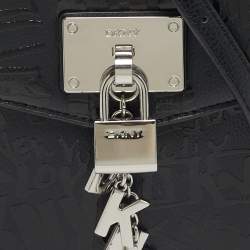 مملوكة مسبقًا حقيبة كروس دي كيه إن واي جلد أسود إليسا نورث ساوث