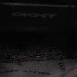 مملوكة مسبقًا حقيبة كروس دي كيه إن واي جلد أسود إليسا نورث ساوث