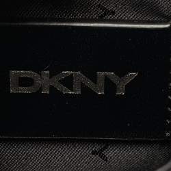 مملوكة مسبقًا حقيبة كروس دي كيه إن واي جلد أسود إليسا نورث ساوث