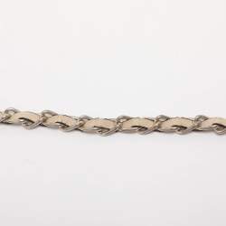 Pre Owned حقيبة كتف دي كي إن واي كانفاس بشعار بيج