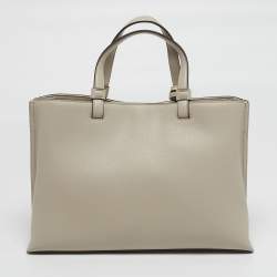 مملوكة مسبقًا حقيبة يد ساتشل دي كيه إن واي آليا جلد توب متوسط