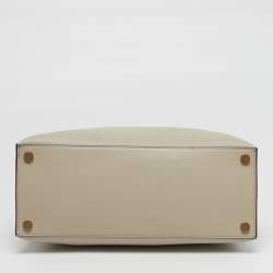 مملوكة مسبقًا حقيبة يد ساتشل دي كيه إن واي آليا جلد توب متوسط