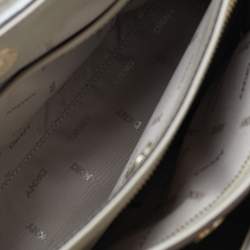 مملوكة مسبقًا حقيبة يد ساتشل دي كيه إن واي آليا جلد توب متوسط