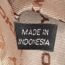 Pre Owned DKNY Brown Leather Satchel